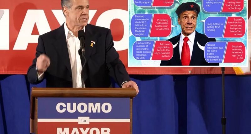 Ex-Gov. Andrew Cuomo banking on far-left policy shifts to win NYC mayoral race