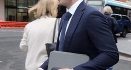 Restaurant empire king's son Daniel Drakopoulos (above)