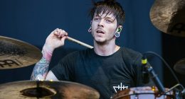 Daniel Williams, a former member of Christian metalcore band The Devil Wears Prada, was on board the Cessna 550 plane overnight. Williams is pictured performing at the Rockstar Energy Drink Mayhem Festival at San Manuel Amphitheater on June 30, 2012