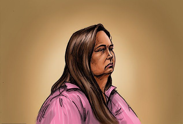 Erin Patterson as she appeared in court on Monday