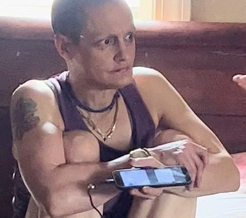 Shannon Hughes, 46 (pictured), started using meth when her daughter was 12 years old
