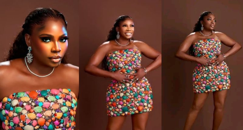 Funke Akindele reacts as hair vendor photoshops her photos from Priscilla Ojo, Juma Jux’s wedding finale