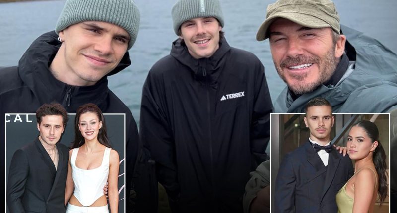 Furious Brooklyn Beckham convinced dad chose Romeo over him & Nicola as real reason for snubbing David’s 50th revealed