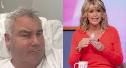 Furious Eamonn Holmes hits back at vile trolls accusing him of cheating on Ruth Langsford amid hospital dash
