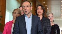 Adam Bandt has fallen behind in the vote count to Labor's candidate for Melbourne