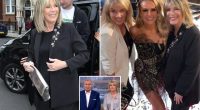 Grinning Ruth Langsford shakes off Eamonn divorce battle on night out with Amanda Holden and Lucy Alexander