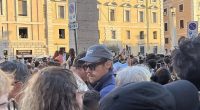 Fans in Rome Thursday caught Harry Styles, 31, in attendance as a new pope was announced