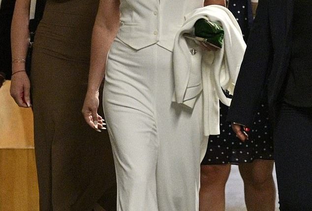 Harvey Weinstein trial thrown into disarray as disgraced mogul has 'medical episode' after glamorous rape accuser makes defiant gesture