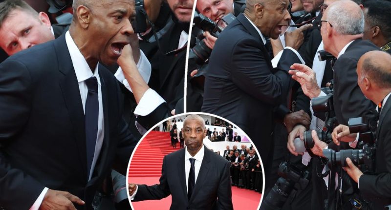 Here’s what Denzel Washington yelled at photographer in Cannes red carpet meltdown: lip reader 