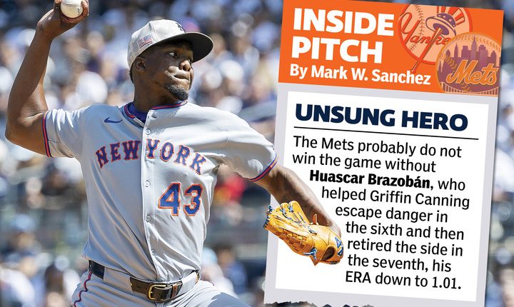 Heroes, zeros from Mets’ Subway Series win: Huascar Brazoban saves day