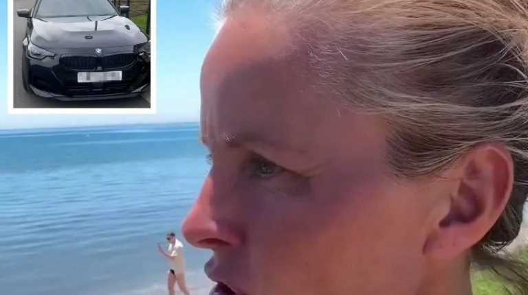 Hollyoaks star Davinia Taylor lashes out at ‘scumbags’ who robbed THREE cars from outside her home