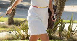 Christine Ouzounian became publicly known after affair rumors with Ben Affleck, 52, surfaced in 2015. She later caused a stir while posing with Tom Brady's Super Bowl rings on his private jet; she is pictured here in 2015