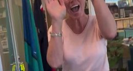 Teal MP Zoe Daniel's (pictured) premature victory dance went viral