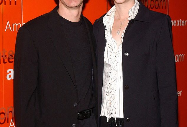 THEN: Amazon founder Jeff Bezos (pictured, left) with his ex-wife MacKenzie (pictured, right) in 2004, 10 years after founding Amazon. The couple finalised their divorce in 2019