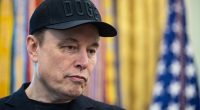 Elon Musk sports a black eye as he and Donald Trump hold a press conference announcing his departure from the Trump administration in the Oval Office on Friday
