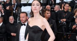 Huge noughties presenter looks worlds away from her TV days on the red carpet with Angelina Jolie – could you spot her?