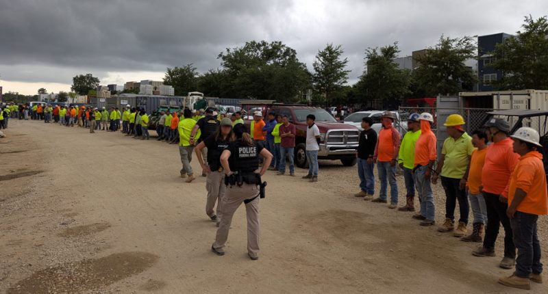 ICE Arrests More Than 100 in Raid of  Construction Site Near FSU