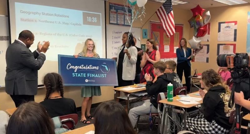 Indian Trails Middle School’s Brandy Nicole Anderson Is a Finalist for Florida Teacher of the Year