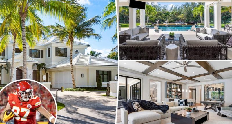 Inside Travis Kelce’s luxurious $20M Florida retreat where he’s training for 13th NFL season