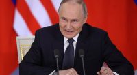The Kremlin has left despot Vladimir Putin's (pictured) name off the Russian delegation attending talks with Ukraine in Turkey