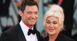 But now that he is back on stage and freshly divorced from Deborra-Lee Furness (right), the whispers that have long followed Hugh are rearing their head once more.