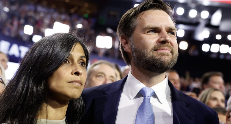 JD Vance Embarrassing Wife Usha Has Divorce Alarm Bells Ringing