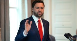 JD Vance's Early Morning Smokey Eye Looks Even More Absurd Next To A Low-Key Usha