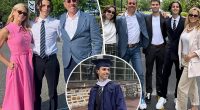 Jerry Seinfeld takes rare photo with 3 kids as son Julian graduates from Duke University