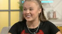JoJo Siwa struggles to hide her true feelings for Chris Hughes as she’s grilled on their relationship status