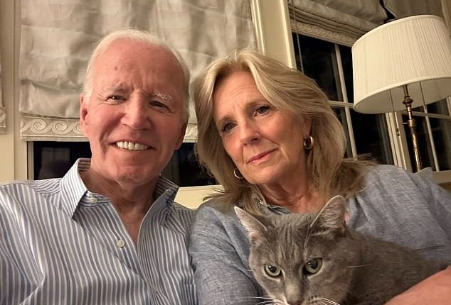Joe Biden's office was forced to respond after doubt surfaced over whether the former president knew while in office about his prostate cancer diagnosis. A day later, Biden posted a smiling selfie to X alongside wife Jill Biden, who was holding their cat Willow