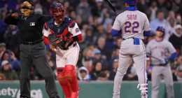 Juan Soto takes all seven pitches for two strikeouts in curious at-bats vs. Red Sox