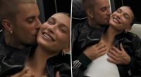 Justin Bieber shares very handsy photos with Hailey to celebrate her $1B Rhode deal