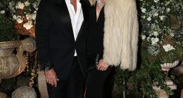 Karl and Jasmine Stefanovic were the picture of elegance and charm on Saturday evening as they arrived at the prestigious Silver Party in Sydney, commanding attention among a sea of A-listers at the annual charity event