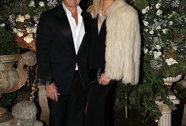 Karl and Jasmine Stefanovic were the picture of elegance and charm on Saturday evening as they arrived at the prestigious Silver Party in Sydney, commanding attention among a sea of A-listers at the annual charity event