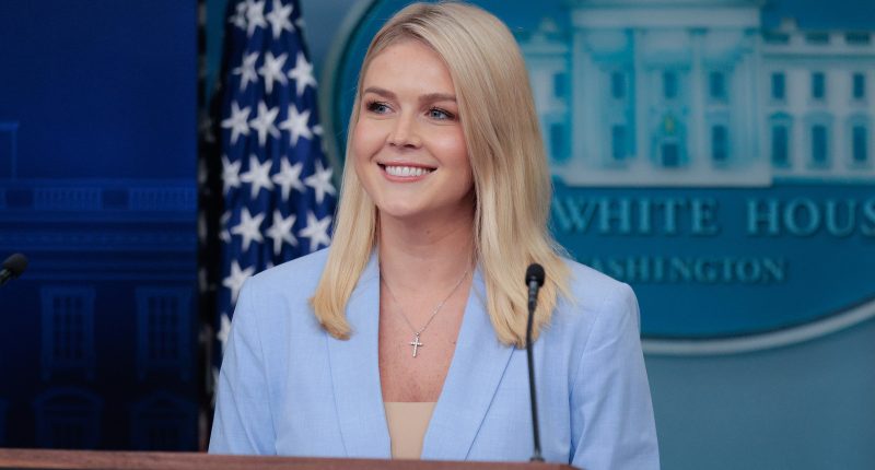 Karoline Leavitt Ruined Her Latest Press Briefing Outfit With One Glaring Mistake