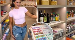 Khloé Kardashian gives tour of pristinely organized walk-in pantry in $17M mansion