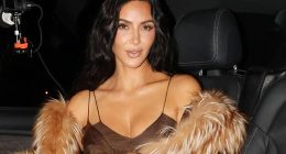 Kim Kardashian, 44, wows in tiny dress as she enjoys meal out in Paris after giving evidence at gem raid trial