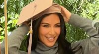 Kim Kardashian celebrates as she finally graduates from law degree after SIX years