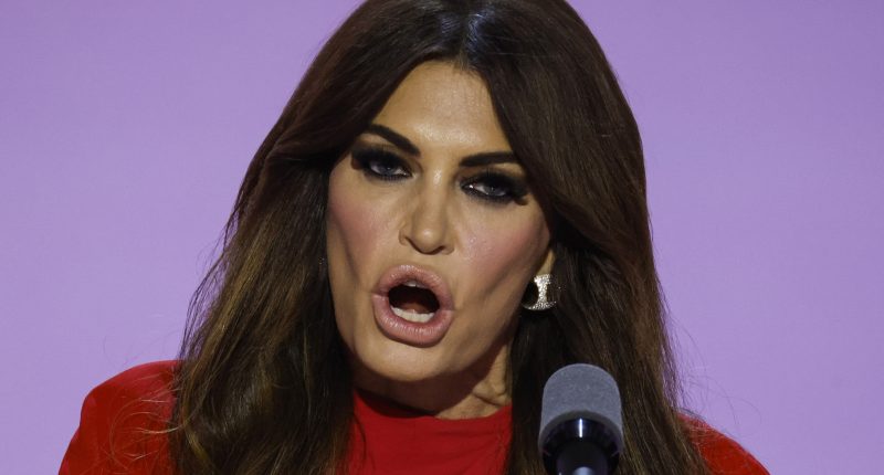 Kimberly Guilfoyle's Face Filler Looks Like It's Melting At White House Party