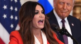 Kimberly Guilfoyle's Skimpy Outfit At Monaco Grand Prix Is Ultimate Middle Finger To Don Jr.