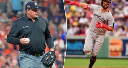 Kody Clemens, son of Roger Clemens, homers at Fenway Park in front of dad