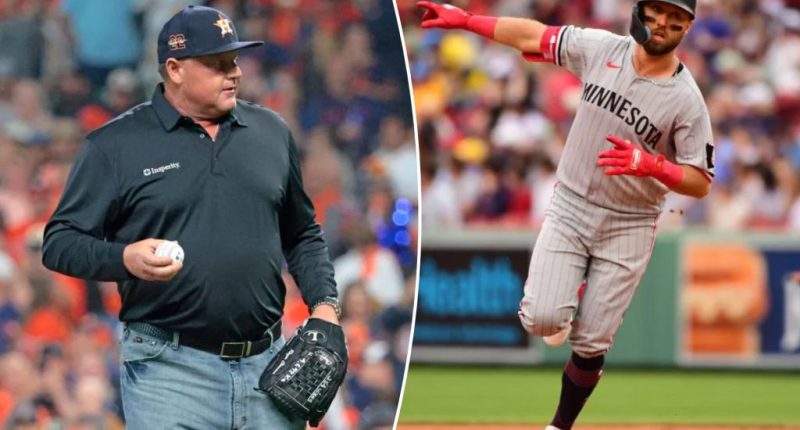 Kody Clemens, son of Roger Clemens, homers at Fenway Park in front of dad