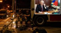 Kyiv comes under large-scale Russian drone and missile attack hours after prisoner swap