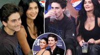 Kylie Jenner and Timothée Chalamet cozy up at Knicks game after flashy red carpet debut