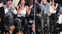 Kylie Jenner and Timothée Chalamet match in black and white at Lakers game