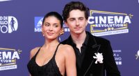 Kylie Jenner and Timothee Chalamet pack on PDA as they make red carpet debut at 70th David di Donatello Awards in Rome