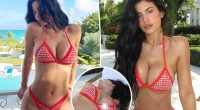 Kylie Jenner stuns in $10K rhinestone-covered Chanel bikini in Turks and Caicos