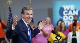 LOL: Roy Cooper Runs in a Panic From a Question About Trans Athletes
