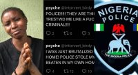 Lady seeks help after police arrest her, mum and sister, alleges officers stole her phone