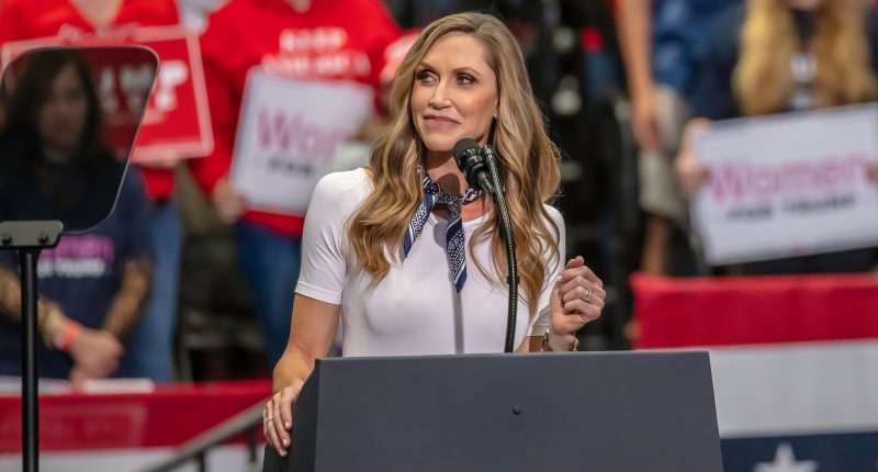 Lara Trump Betrays Her Own Age With Mini Dress Fit For A Teenager (Kai WYA)